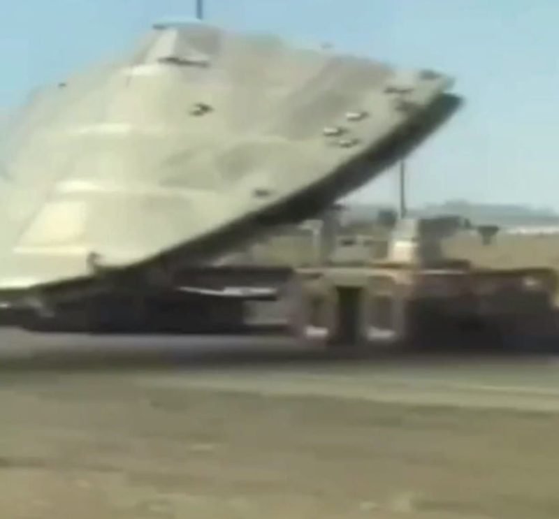Someone is Transporting a UFO from one location to Other