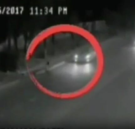 Light Speed vampire seen on the road