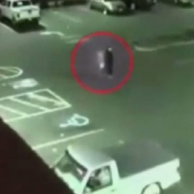 Shadow moving in to a body on road