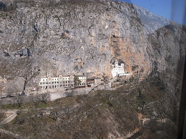 Ostrog Monastery - Haunted Places in Montenegro - creepyhq