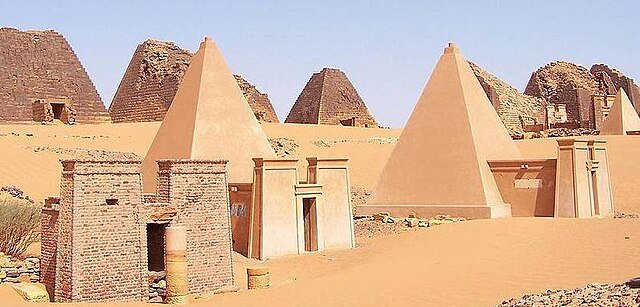 Meroe Pyramids - Haunted Places in Sudan - creepyhq