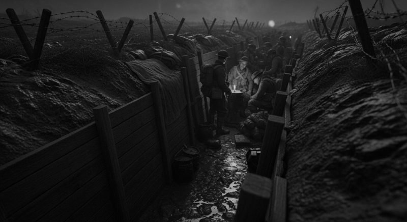 The Trench Whispers – A Chilling Ghost Story from World War I