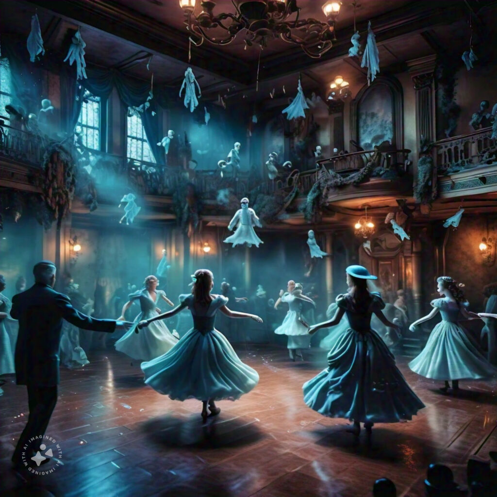 The Ballroom - Haunted Mansion at Disney World