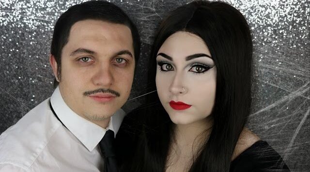 Gomez and Morticia Addams - Couples Halloween Costumes 