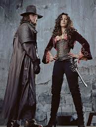 vampire and vampire hunter halloween costume