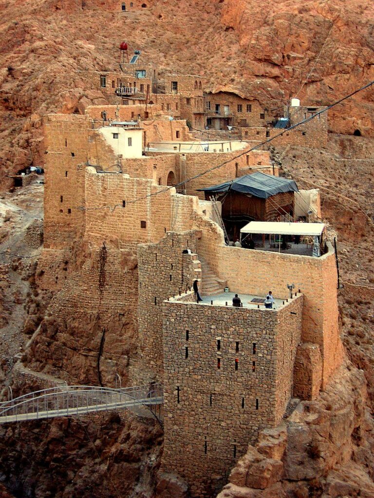 Deir Mar Musa - Haunted Places in Syria - creepyhq