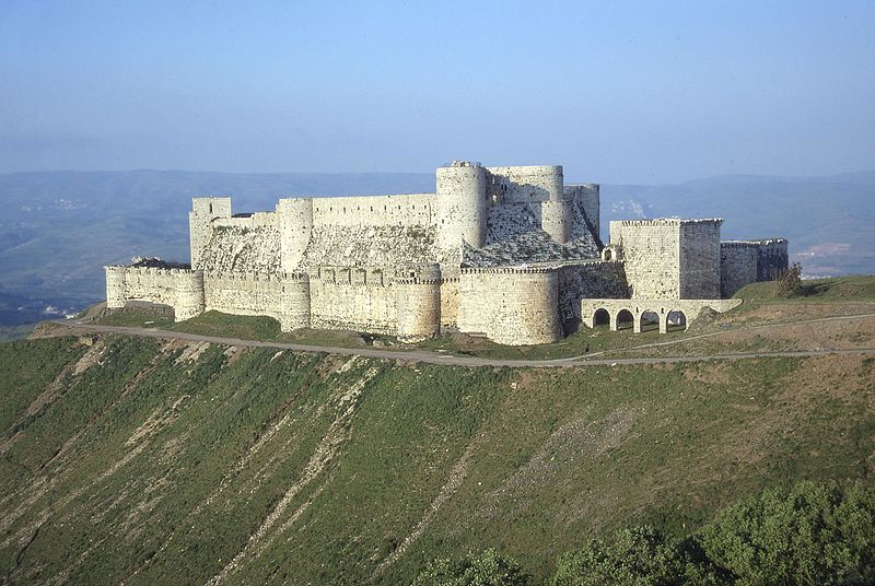 Krak des Chevaliers - Haunted Places in Syria - creepyhq