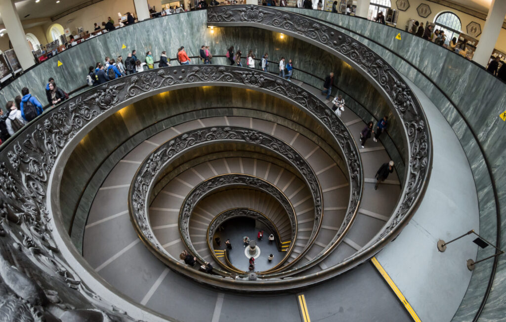 Vatican Museums Spiral Staircase 2012