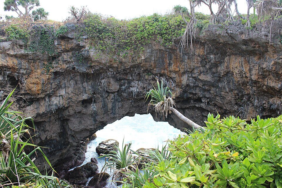 Hufangalupe Archway - Haunted Places in Tonga  - creepyhq
