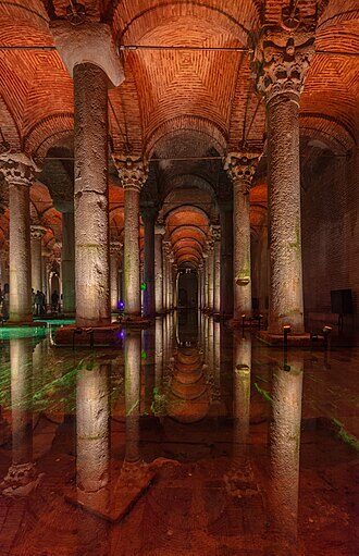 The Basilica Cistern - Haunted Places in Turkey - creepyhq