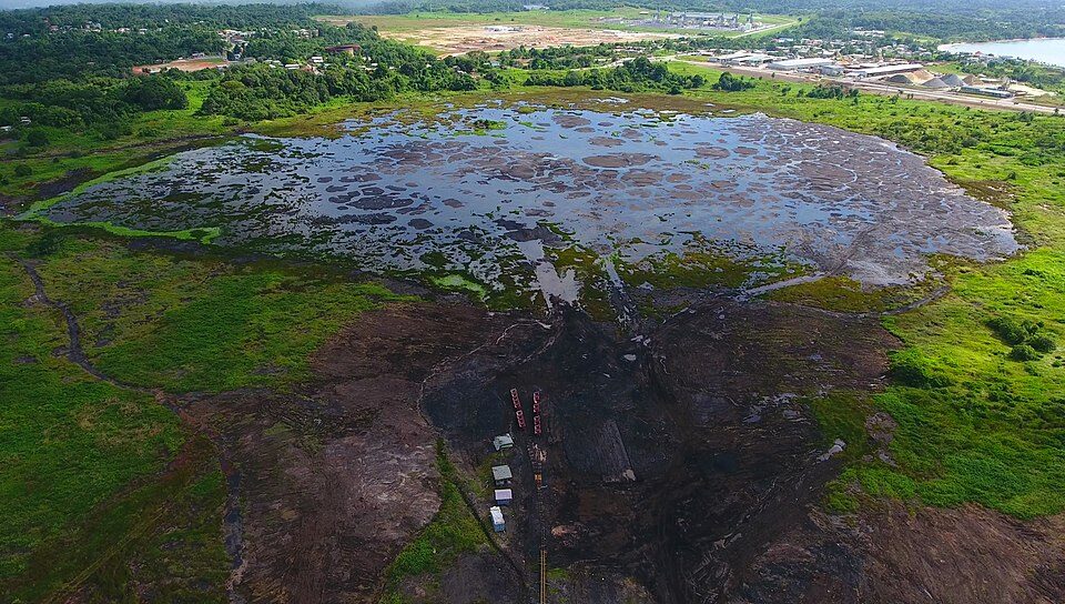 The Pitch Lake - Haunted Places in Trinidad and Tobago - creepyhq